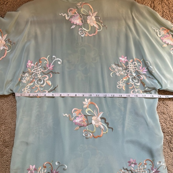VINTAGE Oscar de la Renta silk top - Picture 13 of 13